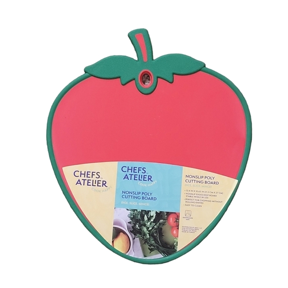 Chefs Atelier Strawberry Cutting Board Nonslip Polly
